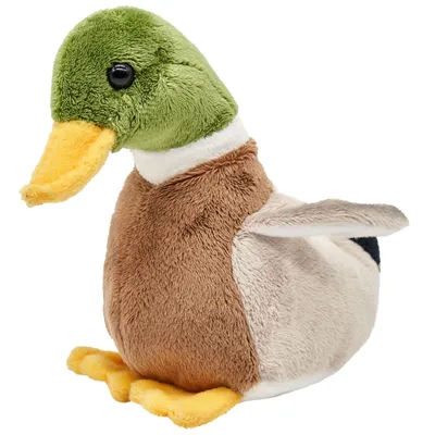 Produktbild von Uni-Toys Plüschtier Stockente L57035R3 - Naturgetreues Kuscheltier Ente 16cm