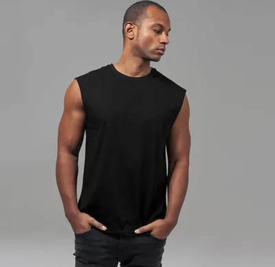 Image de Urban Classics T-shirt Open Edge Sleeveless pour homme