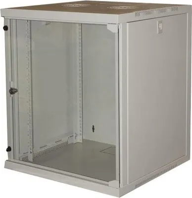 Zdjęcie produktu dla Link Accessori LK1912UG, Szafa wisząca, 12U, 50 kg, Szary