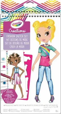 Produktbild von Crayola 04-0476, Aufkleberbuch, 8 Jahr(e), Mehrfarbig