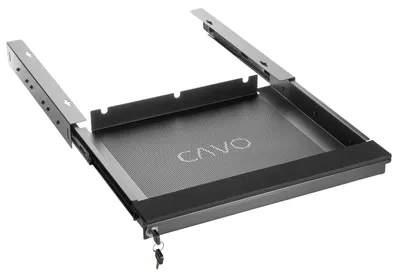 Produktbild von CAVO Laptop-Schublade – 450 mm, schwarz