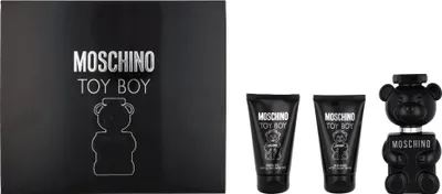 Produktbild von Edp Spray 50ml/Bath & Shower Gel 50ml/Aftershave Balm 50ml Moschino Toy Boy Giftset