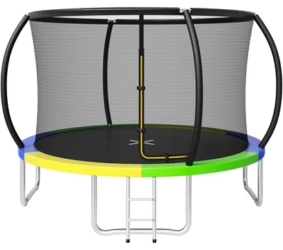 Produktbild von JUMMICO Trampolin Outdoor Ø 183/220/290/360 cm Komplettset mit Sicherheitsnetz,