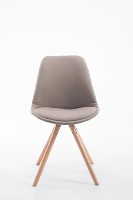 Produktbild von Besucherstuhl HLO-CP8 Stoff Natura Rund  taupe