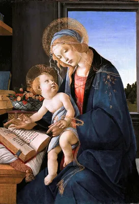 Produktbild von Legendarte - Kunstdruck auf Leinwand - Der Schrei Sandro Botticelli - Wanddeko, Canvas cm. 60x90