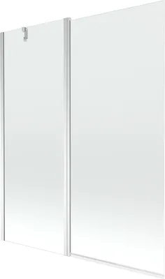 Produktbild von Mexen Flip 1-Flügel-Badewannenwand 140 x 150 cm, transparent, chrom - 894-140-101-01-00