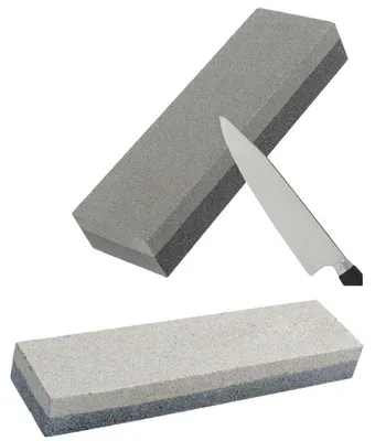 Produktbild von HuW Doppelseitiger Wetzstein für Messer und Sensen, 20cm