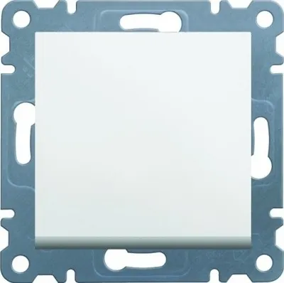 Immagine prodotto di Interruttore a cupola bianco a 1 polo Lumina Hager WL0020 Hager