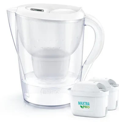 Produktbild von Brita Marella, Manueller Wasserfilter, 3,5 l, Weiß