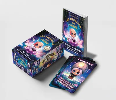 Image de Oracle version Pocket - Les messages des Chibis: 52 cartes