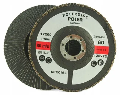 Produktbild von Abreo Lamellenschleifscheibe 125mm P120 Siliziumkarbid
