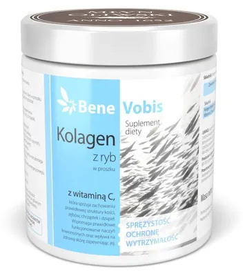 Produktbild von Bene Vobis Fischkollagen-Hydrolysat mit Vitamin C 250 g