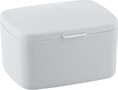 Immagine prodotto di WENKO Scatola da bagno Scatola di immagazzinaggio Cesto di immagazzinaggio con coperchio Bianco Organizzatore Barcellona
