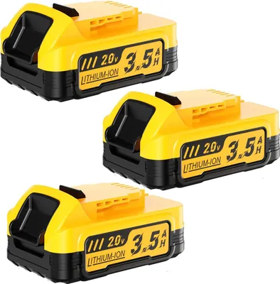 Obrázek produktu pro Náhradní baterie, kapacita 3500 mAh, kompatibilní s DCBP034, 3BAT