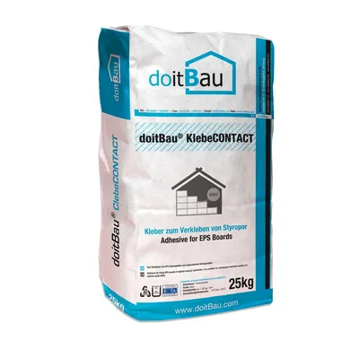 Produktbild von KlebeCONTACT 25kg PROFI WDVS Dämmplatten Kleber Fassade EPS Klebemörtel