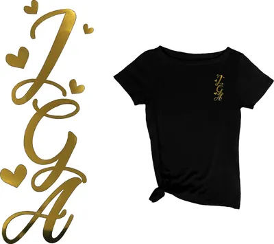 Produktbild von Oblique Unique Bügelbild JGA Aufbügelbild für Junggesellinnenabschied Hen Party Hochzeit Damen - gold