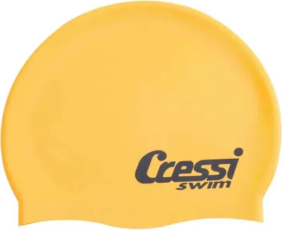 Produktbild von Cressi Silicone Badekappe Gelb Gelb One Size