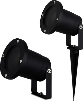 Obrázek produktu pro Venkovní reflektor se zemním bodcem Zemní světlo LED GU10 BLAKE IP65 černá