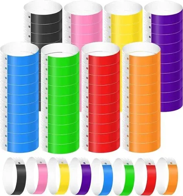 Immagine prodotto di Braccialetti al neon impermeabili, 8 colori