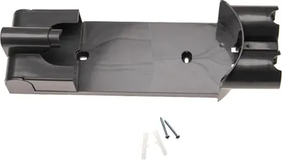 Produktbild von vhbw Zubehörhalter kompatibel mit Dyson V7, SV10, V8, V12 Detect Slim Absolute, SV11 Staubsauger-Zubehörteile - Wandhalterung, 32 x 9,5 x 6,8 cm Grau
