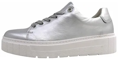 Produktbild von Gabor Comfort sportlicher Schnürer Silber in Gr. 41