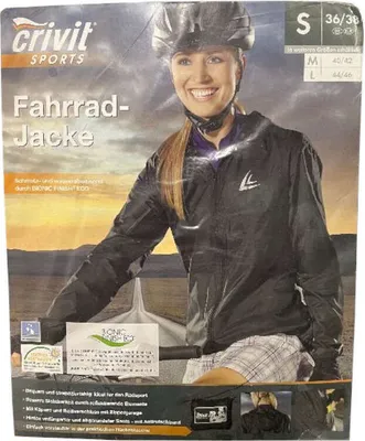 Crivit Sports Damen Fahrrad-Jacke Bequem und