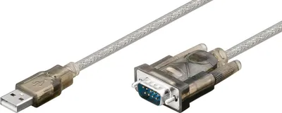 Obrázek produktu pro Microconnect 68875, Průhledná, 1,5 m, USB Typ-A, Samec, Samec, Přímý