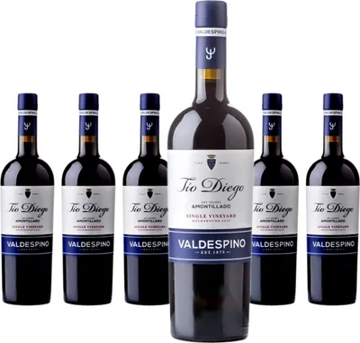 Produktbild von 6 x Valdespino Sherry DO Amontillado Tio Diego