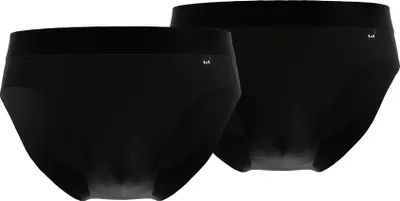 Produktbild von GÖTZBURG Herren Slips, 2er Pack - X-lastic, Unterwäsche, Unterhosen, Logo, einfarbig Schwarz M