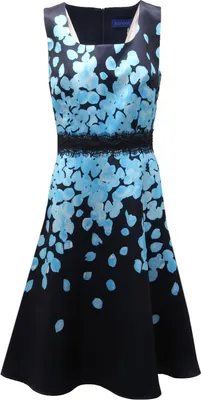 Produktbild von 7462AF abito donna SOLOGIOIE blau/hellblau Kleid Frauen