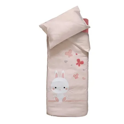 Immagine prodotto di Set di biancheria da letto coniglietto - Rosa - 100 x 140 cm