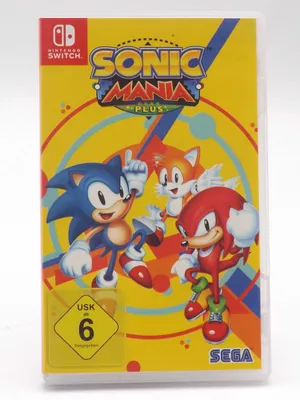 Produktbild von SEGA Sonic Mania Plus, Nintendo Switch, E (Jeder), Physische Medien