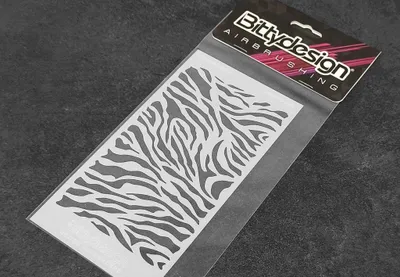 Immagine prodotto di Stencil in vinile - Zebra