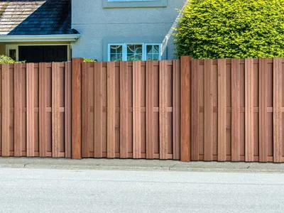 Produktbild von Sichtschutzzaun Keruing Premium
