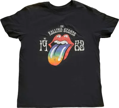 Produktbild von The Rolling Stones - "Sixty" T-Shirt Hi-Build für Herren/Damen Uni RO4088 (S) (Schwarz)