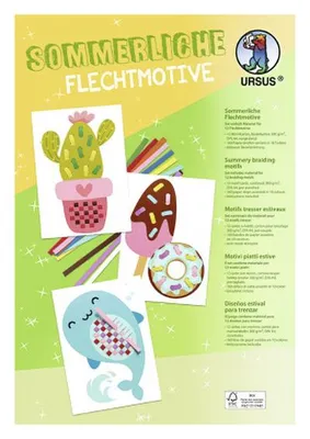 Produktbild von URSUS 12 sommerliche Flechtmotive