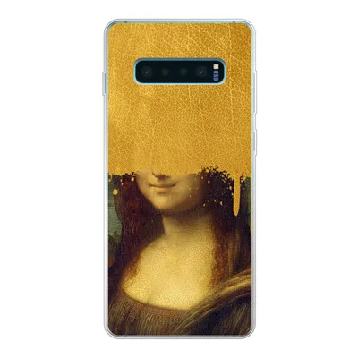 Produktbild von MuchoWow® Handyhülle Schutzhülle Hülle für Samsung Galaxy S10 Lite Mona Lisa - Da Vinci - Gold Silikon Softcase Handy Hülle - Schutz