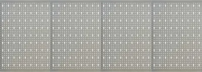 Obrázok produktu pre Nástenné závesné panely na náradie 4 ks 40x58 cm oceľové