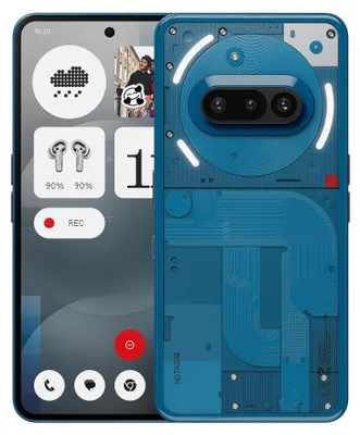Produktbild von Nothing Phone (3a), 17,2 cm (6.77"), 12 GB, 256 GB, 50 MP, Android 15, Blau