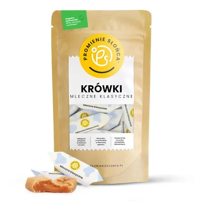 Zdjęcie produktu dla Krówki mleczne klasyczne 200 g
