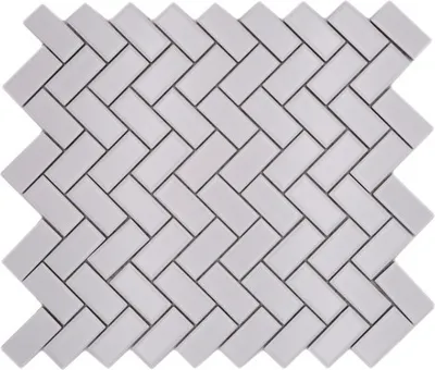 Produktbild von Keramikmosaik CHB 05WM weiß 30x30 cm