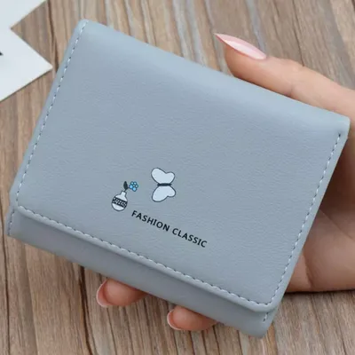 Zdjęcie produktu dla Elegancki portfel damski OX-35549 - Szara KP35549