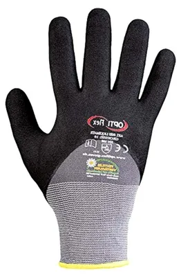 Produktbild von Handschuh "Liquimate", Größe 9, schwarz/grau, 1 Stück