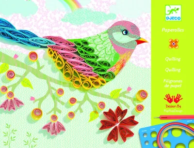 Produktbild von Quilling-Workshop Frühling, Djeco