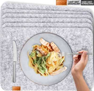 Produktbild von Tischsets eckig 6er-Set