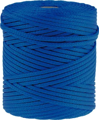 Produktbild von Polyester-Schnur 100m Kordel 4mm, PES Kordel Flechtschnur, Polyesterkordel, Farbe:royal blue