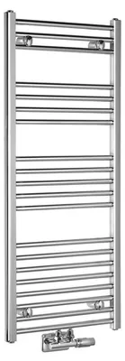 Produktbild von Aqualine ALYA Badheizkörper gerade 500x1188mm, Mittelanschluss, Chrom