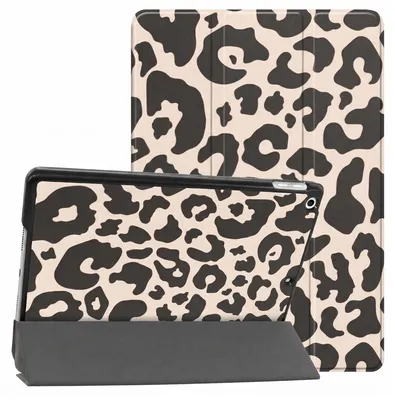 Produktbild von imoshion Design Trifold Klaphülle iPad 9 (2021) 10.2 Zoll / iPad 8 (2020) 10.2 Zoll / iPad 7 (2019) 10.2 Zoll - Leopard