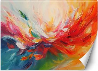 Produktbild von Vlies fototapete Farbausdruck Abstrakt 300x210 cm Feeby Bunt inkl. Kleber einfache Montage