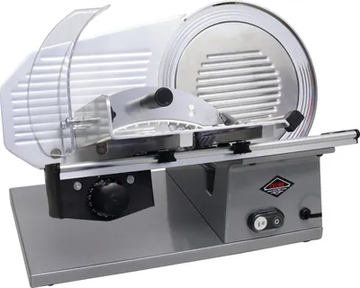 Produktbild von Celme - EVOLUTION 275 Aufschnittmaschine - 275 mm Klinge - 42×55×39 cm - Trockenes Gleiten und professionelle Präzision - GRAU